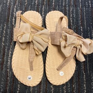 Summer sandals size 38 or 7.5 brand new